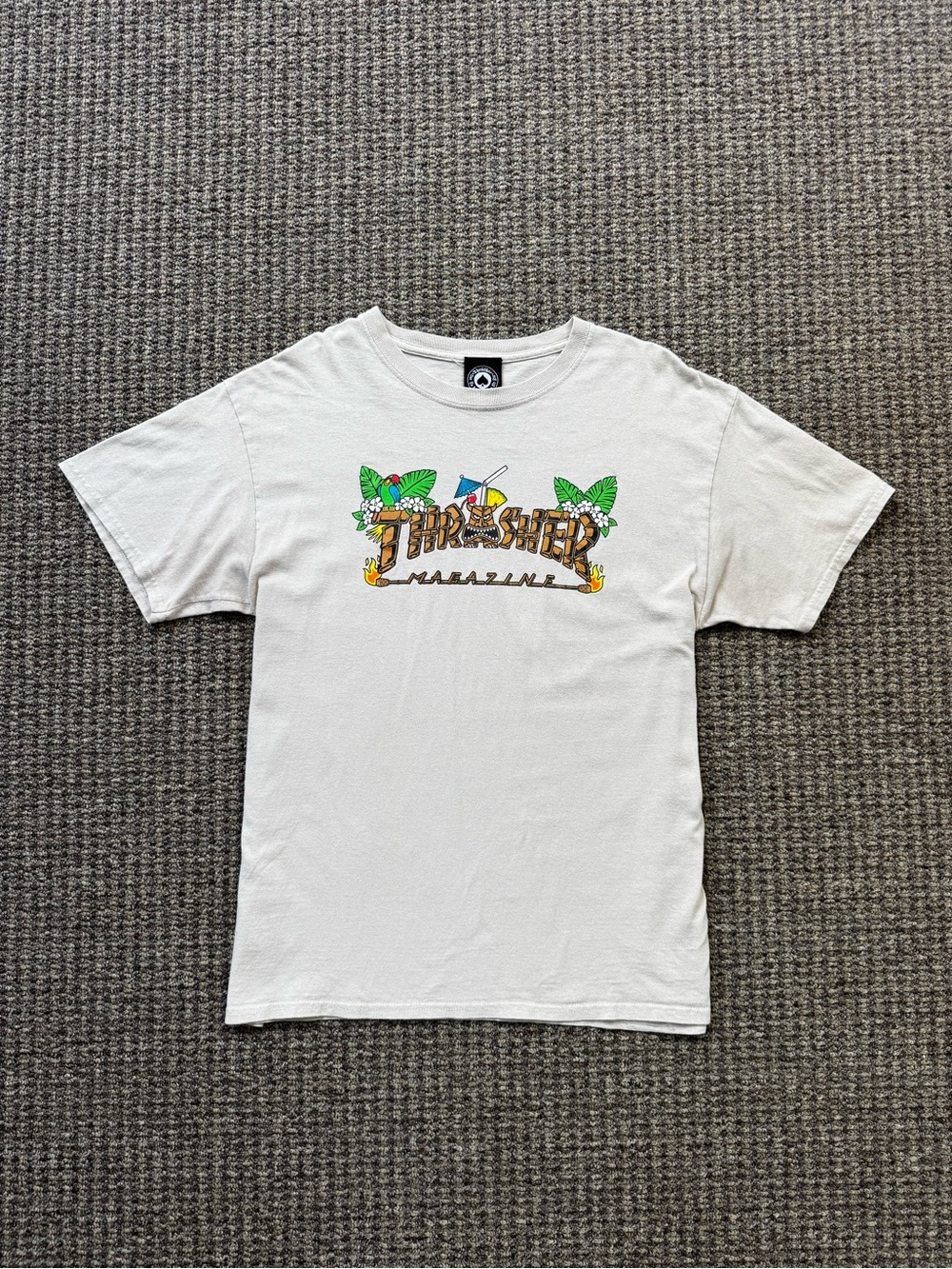 Thrasher Magazine Tiki Logo T-Shirt – Size L